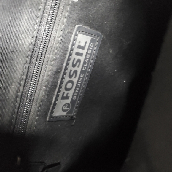 Fossil 2-in-1 Mini Bag Square Canvas Black - Picture 7 of 13